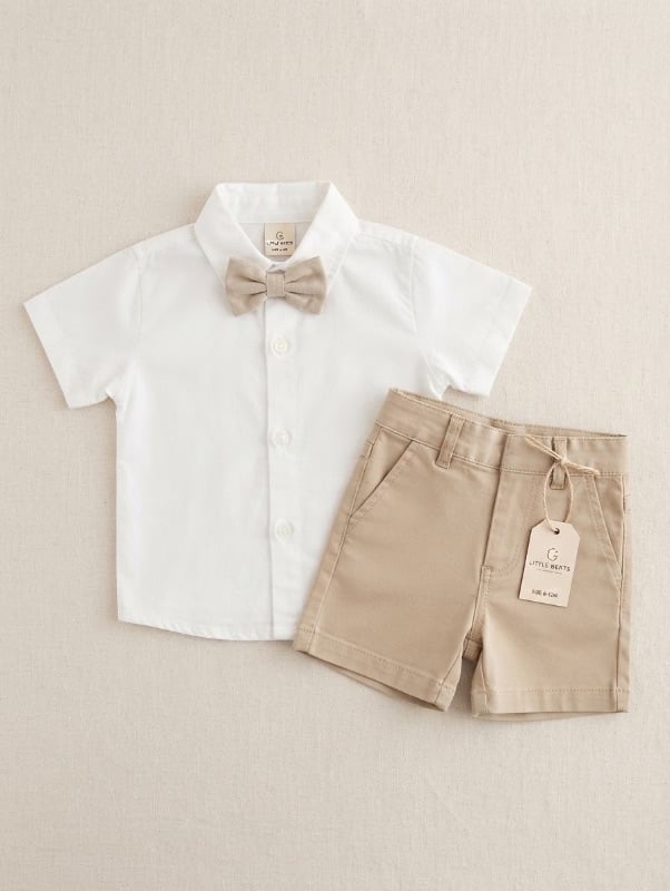 Culotte et chemise à noeuds