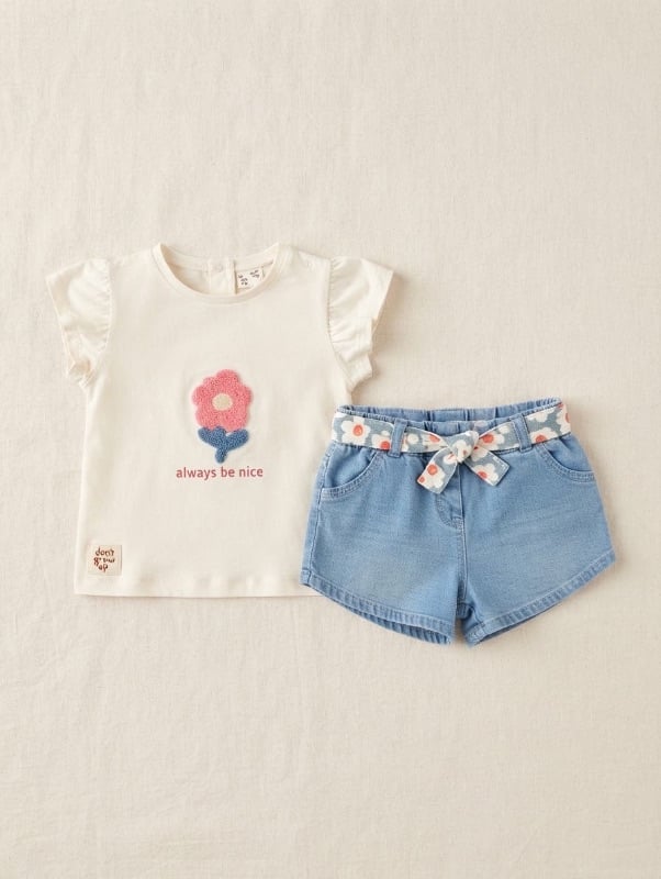 Culotte et T-shirt nice