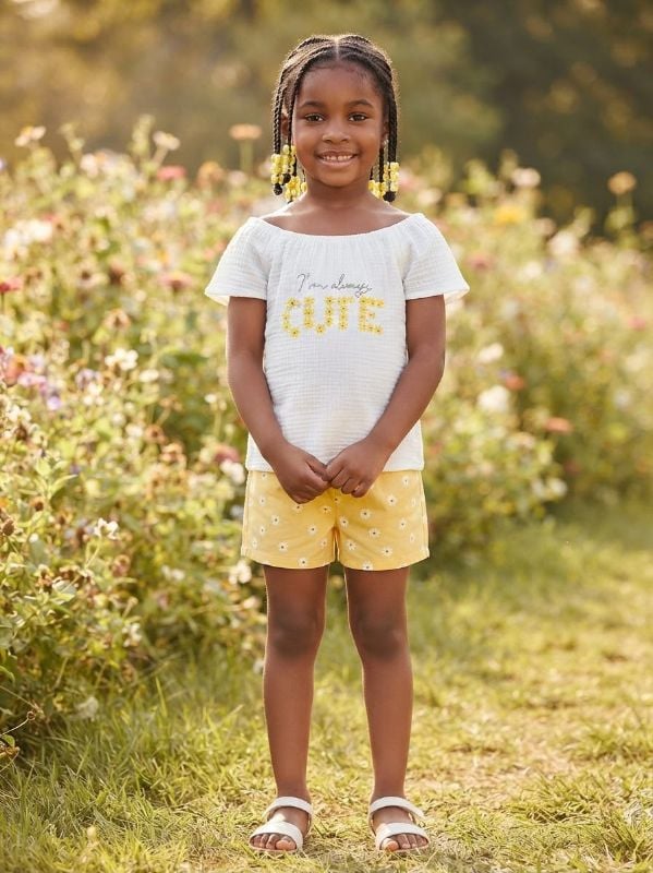 Short et tee- shirt CUTE