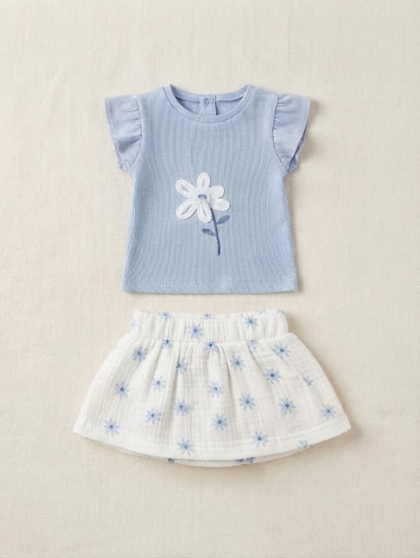 Jupe et haut FLORAL