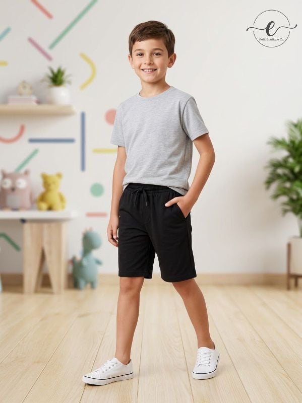 Culotte coton Dimitri Noire