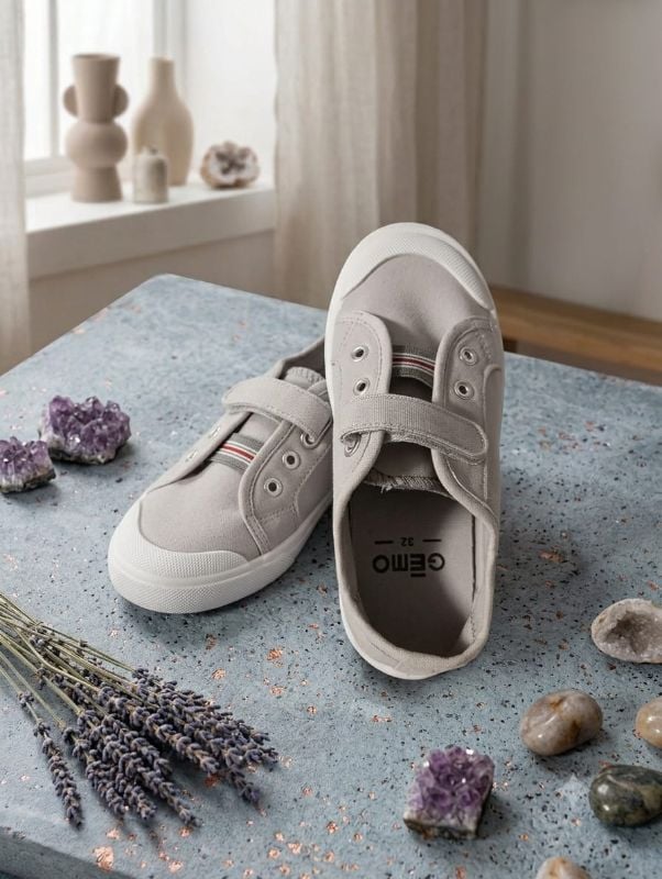 Garçon basket tissu grey's
