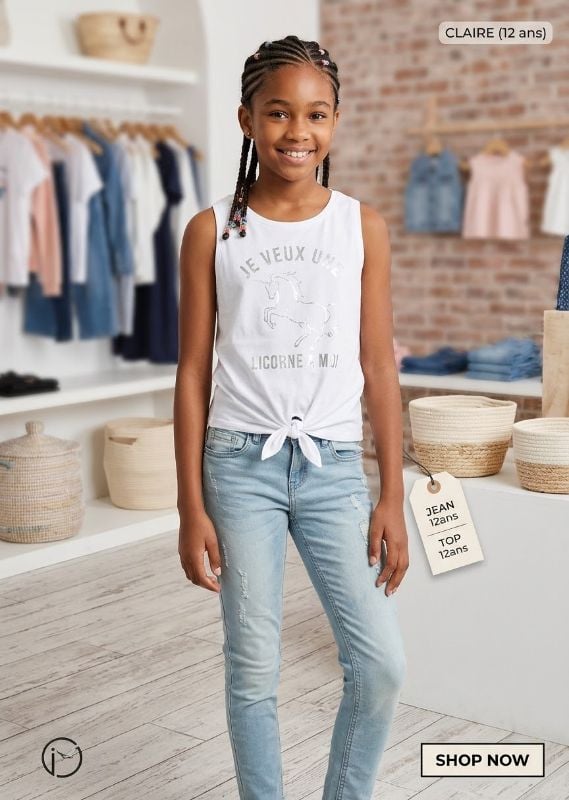 Jeans et top WANNA