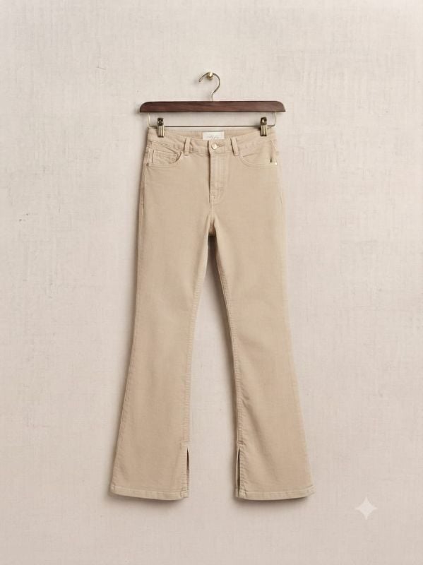 Pantalon marron gros bas Ado
