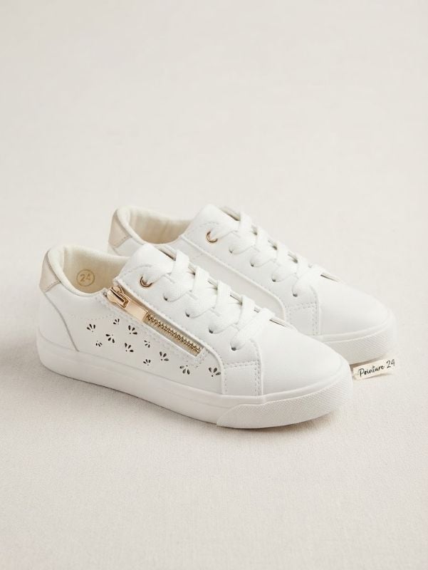 Fille basket white Fély