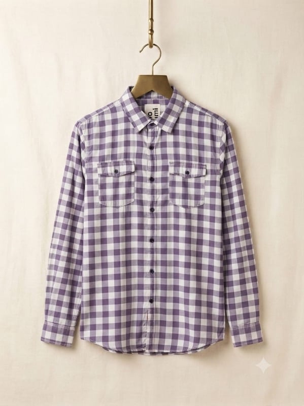 Chemise carreaux