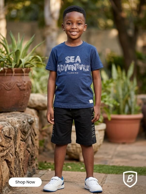 Culotte et tee- shirt SEA