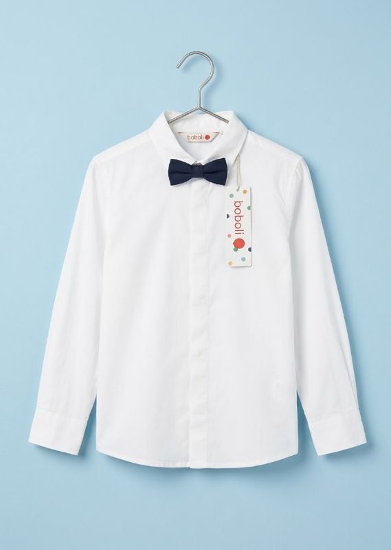 Chemise à noeuds BLANCO