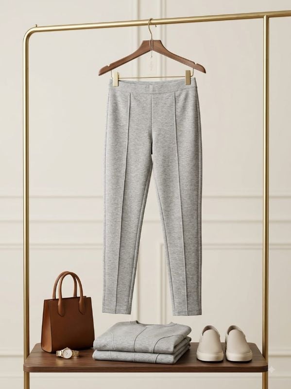 Legging cotton grey