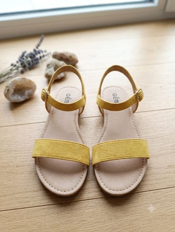 Fille sandale yellow