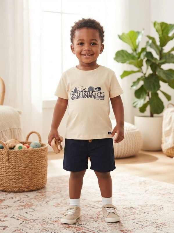 Culotte et tee- shirt CALIFORNIA