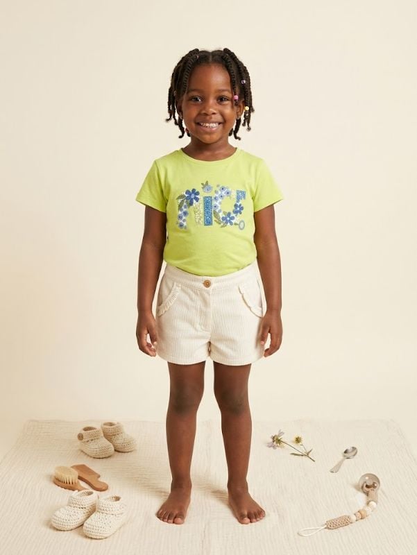 Short friz BLANCO et tee- shirt MAYORAL
