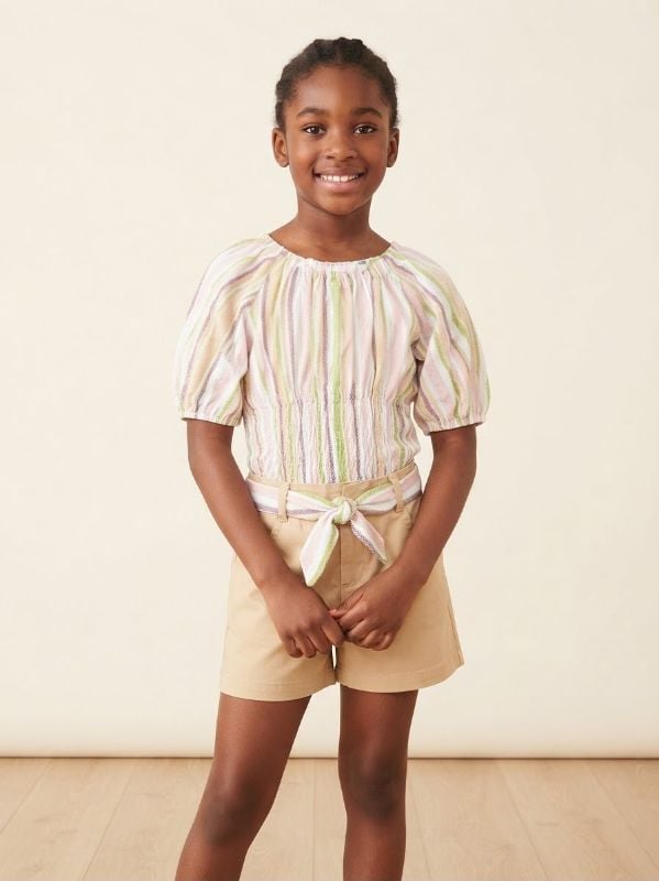 Short dock et top à ceinture