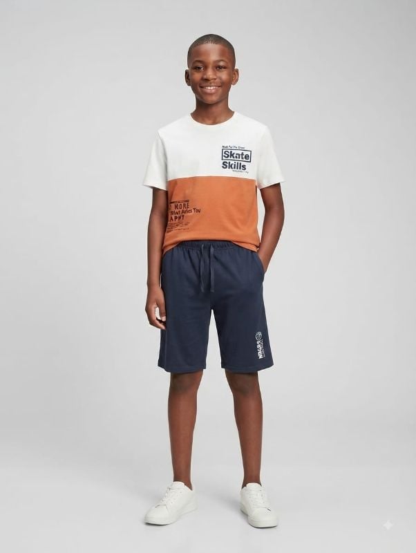 Short et tee- shirt STAY REAL b