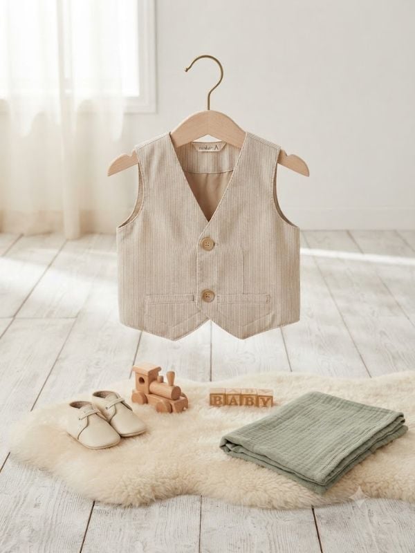 Gilet all brown