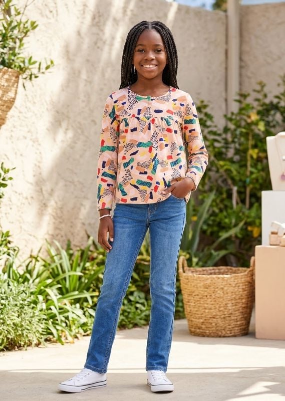 Jeans et top ML