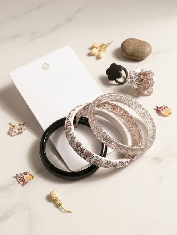 Lot de bracelets et bagues GOLD
