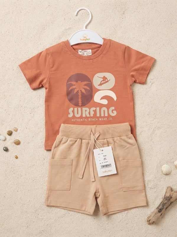 Culotte cotton et ts SURFING