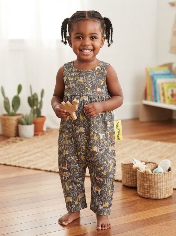 Combinaison imprimé jungle (24M - 0,1)