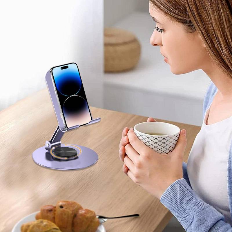 KC1010 ជើងទ្រទូរស័ព្ទ - Phone Holder 360 Rotation