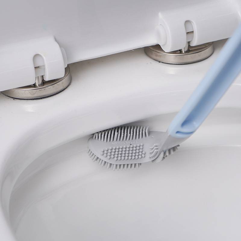 KC537 ច្រាស់ដុសបង្គន់ - Golf Silicone Toilet Brush