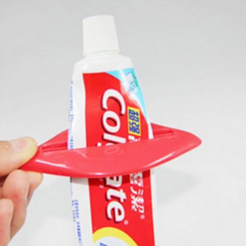 KC174 ប្រដាប់គាបថ្នាំដុសធ្មេញ - 3PCS Plastic Toothpaste Squeezer