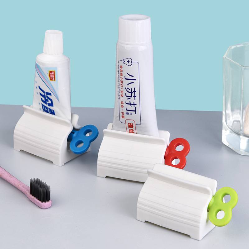 KC306 ជ័រគាបថ្នាំដុសធ្មេញ - 2PCS Plastic Toothpaste Squeezer