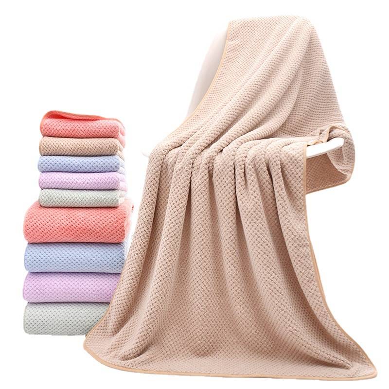 KC989 ឈុតកន្សែង - Bath Towel Set Two-In-One