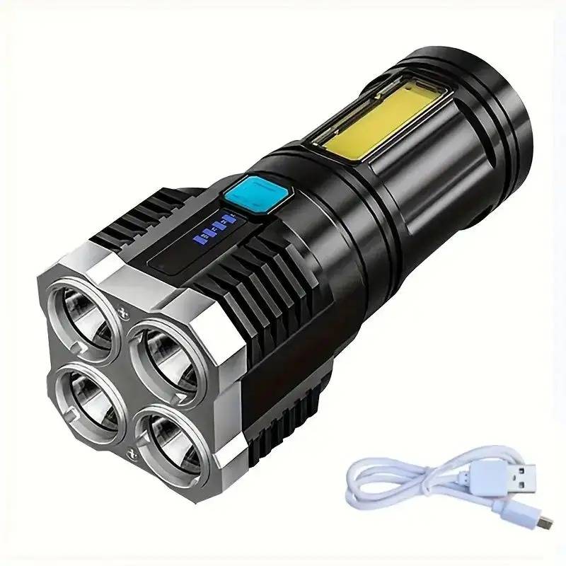 Linterna de 4 luces led
