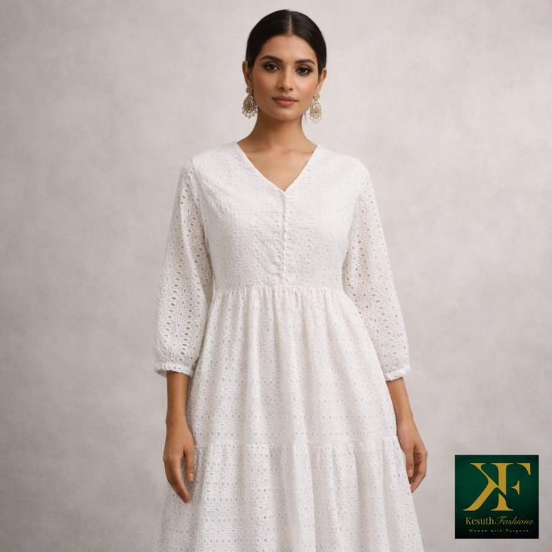 White Hakoba Dress