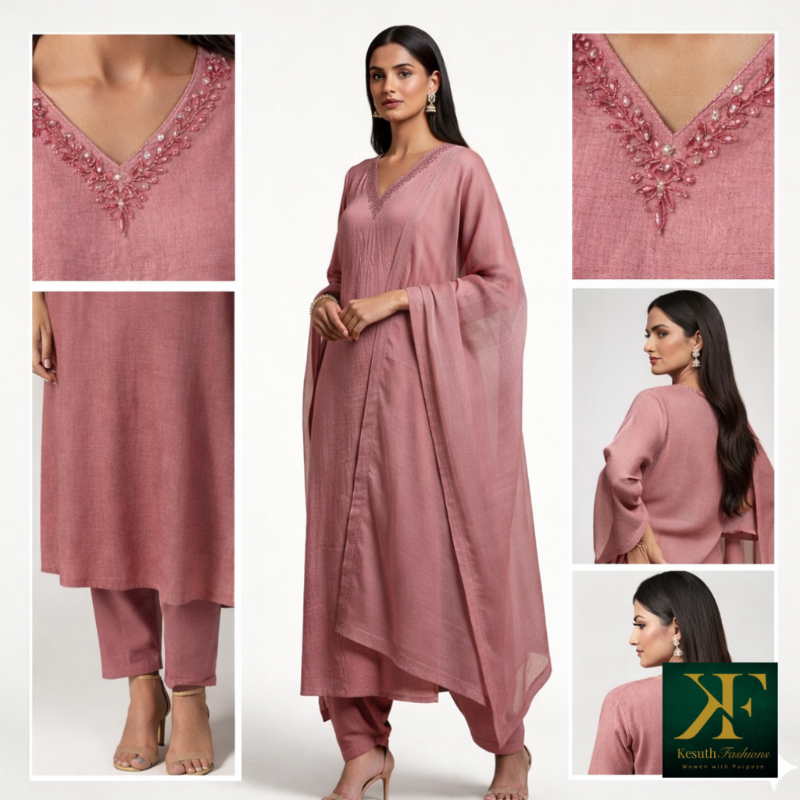 Dusty Rose Kurta