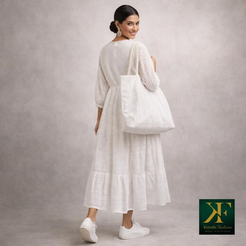 White Hakoba Dress
