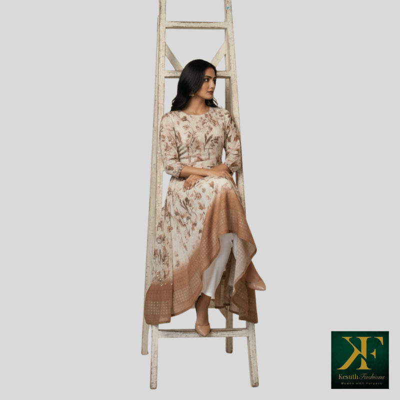 Floral Printed Kurta