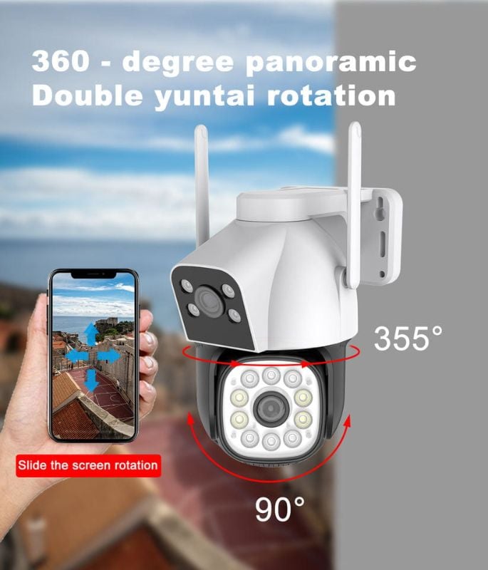 FOSVISION Dual Lens 4G PT Camera
