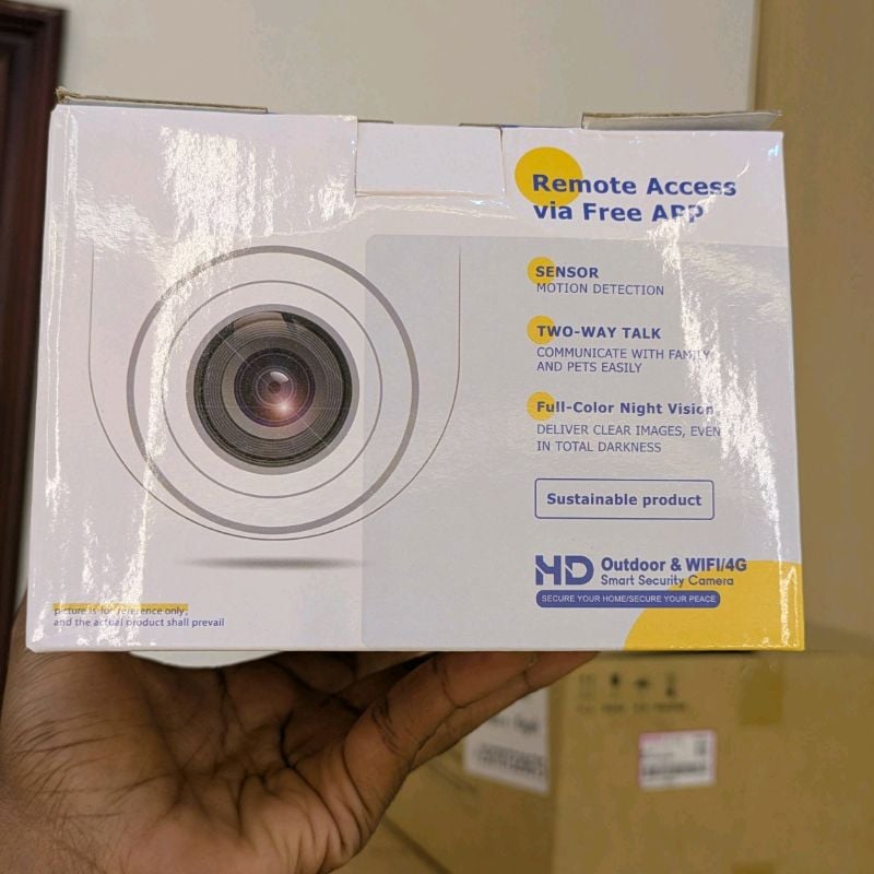 Outdoor WiFi/4G Smart Security Camera