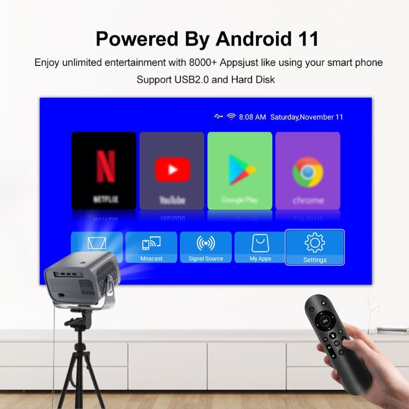A10 Android Smart Mini Projector