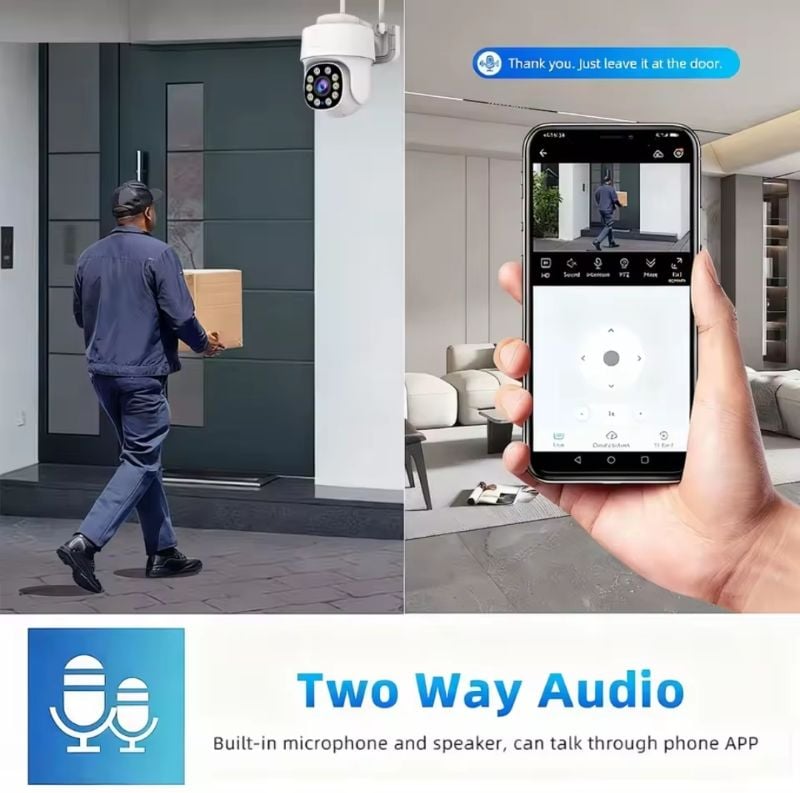Outdoor WiFi/4G Smart Security Camera