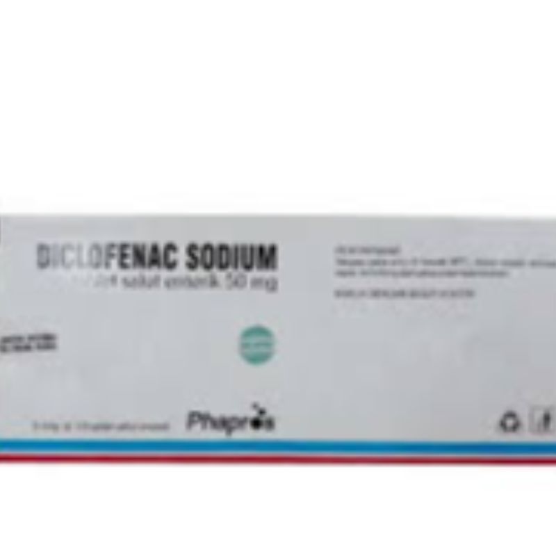 NATRIUM DIKLOFENAK 50 MG @50 TAB (PEHA)