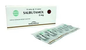 SALBUTAMOL 2 MG (DUS 100 TAB)