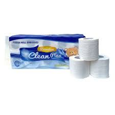 ROLL CLEAN PLUS EMBOSS @10 ROLL X 10 PAC