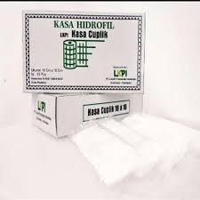 CUPLIK KASA HIDROFIL 16CM X 16CM