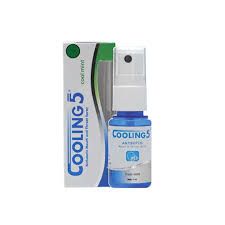 COOLING 5 SPRAY 1.4% COOLMINT 15ML(NVLL)