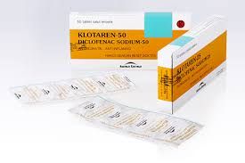 KLOTAREN 25 MG TSE (DUS 50 TAB)