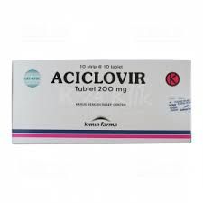ACICLOVIR 200 MG (DUS 100 TAB)
