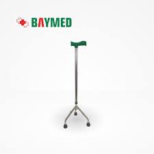 BAYMED TRIPOD WALKING STICK (KAKI 3)