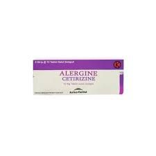 ALERGINE 10 MG TSS (DUS 50 TAB)
