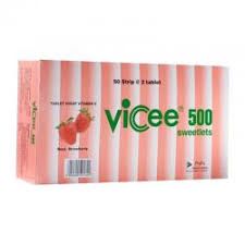 VICEE STRAWBERY TAB @ 100 (UN)