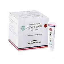 ACICLOVIR CREAM 5%(DUS 25 TUBE @ 5 GRAM)