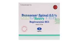 BUNASCAN SPIN 0.5% HEAVY INJ AMP@5 (FAH)