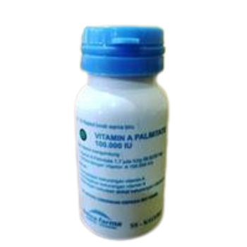 RETINOL PALMITATE 100.000 IU (BT 50 KPS)